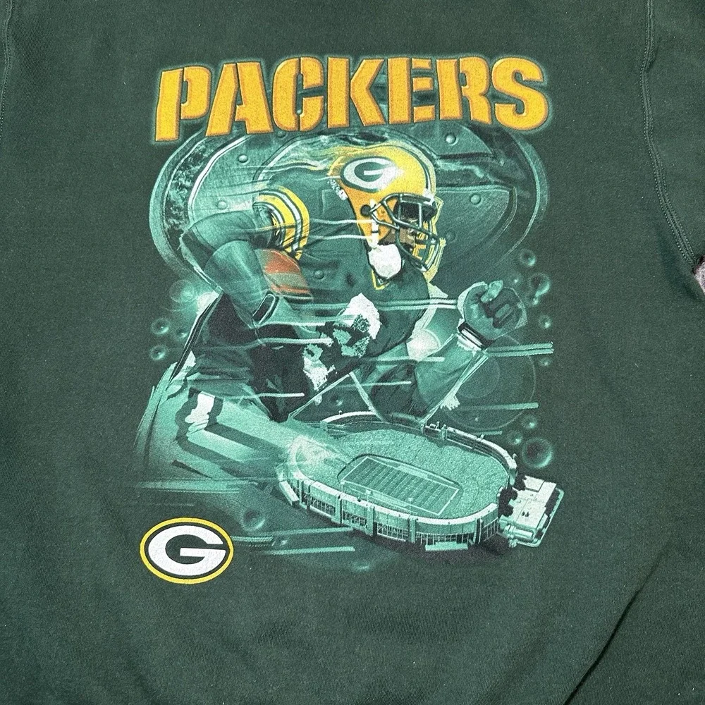 Vintage 99/00s Pro‎ Player Greenbay Packers Sweater Men Size XXL